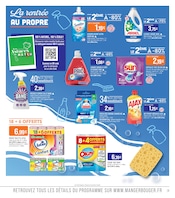 Promos Lessive dans le catalogue "C'EST TOUS LES JOURS LE MARCHÉ" de Supermarchés Match Lessive en promo dans le catalogue Supermarchés Match à la page 19