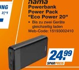 Aktuelle Handy Angebote bei expert in Wolfsburg Aktuelles Powerbank Power Pack Eco Power 20 Angebot bei expert in Wolfsburg ab 24,99 €