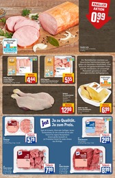 REWE Geschnetzeltes im Prospekt 