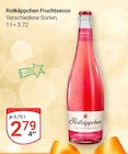 Fruchtsecco Granatapfel Angebote von Rotkäppchen bei GLOBUS Völklingen für 2,79 €