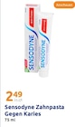 Zahnpasta Gegen Karies im Action Prospekt Zahnpasta Gegen Karies von Sensodyne im aktuellen Action Prospekt für 2,49 €