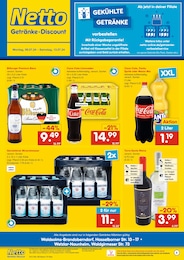 Netto Marken-Discount Prospekt für Linden: "Gekühlte Getränke", 6 Seiten, 08.07.2024 - 13.07.2024