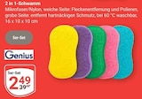 Aktuelles 2 in 1-Schwamm Angebot bei GLOBUS in Duisburg ab 2,49 €