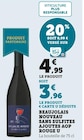 Beaujolais Nouveau sans sulfites ajoutés AOP Rouge - U - U Express à Carpentras Beaujolais Nouveau sans sulfites ajoutés AOP Rouge - U en promo chez U Express Carpentras à 3,96 €