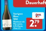 Sauvignon Blanc QbA von  im aktuellen ALDI SÜD Prospekt für 2,79 €