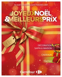 Catalogue Supermarchés de Carrefour à Le Thuit-Signol Prospectus Carrefour à Le Thuit-Signol, "JOYEUX NOËL & MEILLEURS PRIX", 87 pages, 05/11/2024 - 31/12/2024