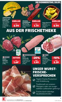 Rindfleisch im Kaufland Prospekt "EXTRA-ANGEBOTE" mit 8 Seiten (Mönchengladbach)