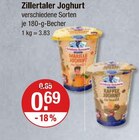 Joghurt von Zillertaler im aktuellen V-Markt Prospekt für 0,69 €