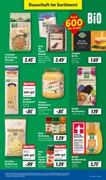 Bio Backwaren im Lidl Prospekt Bio Backwaren im Lidl Prospekt "LIDL LOHNT SICH" auf Seite 19