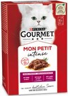 Mon Petit Katzennahrung im Angebot bei REWE in Bensheim Mon Petit Katzennahrung Angebote von Gourmet bei REWE Bensheim für 1,89 €