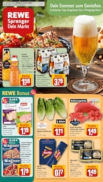 REWE Prospekt für Düsseldorf mit 28 Seiten REWE Prospekt für Düsseldorf: "Dein Markt", 28 Seiten, 02.06.2025 - 07.06.2025