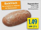 Roggenmischbrot Angebote bei diska Hof für 1,49 €