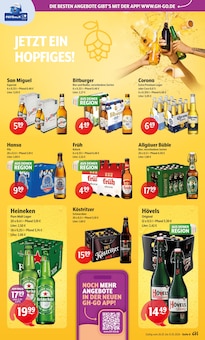 Bitburger im Trink und Spare Prospekt "Aktuelle Angebote" mit 11 Seiten (Kaarst)