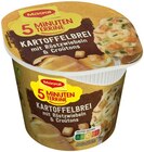 5 Minuten Terrine Kartoffelbrei mit Röstzwiebeln & Croutons im Angebot bei REWE in Rodgau 5 Minuten Terrine Kartoffelbrei mit Röstzwiebeln & Croutons Angebote von Maggi bei REWE Rodgau für 0,89 €