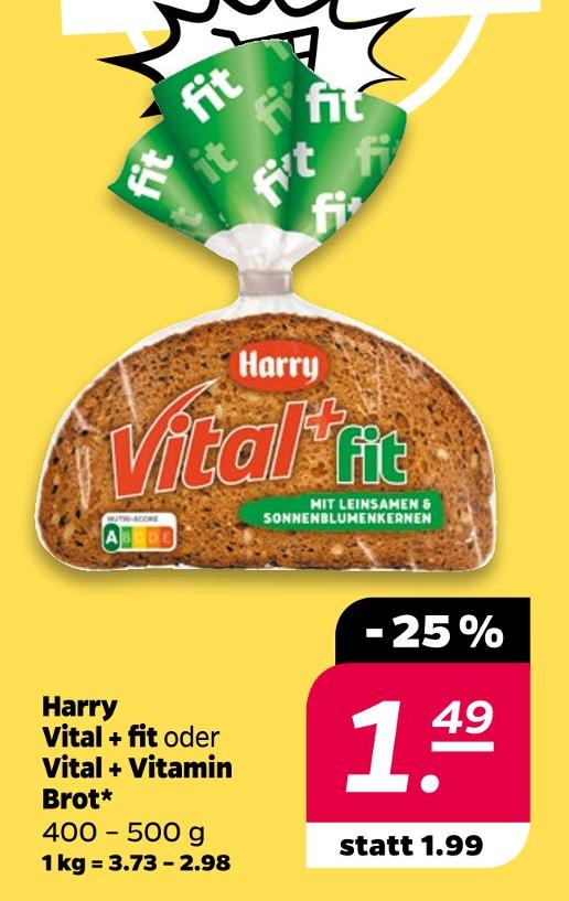Vital + fit oder Vital + Vitamin Brot