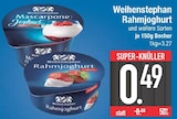 Rahmjoghurt im EDEKA Prospekt Rahmjoghurt von Weihenstephan im aktuellen EDEKA Prospekt für 0,49 €