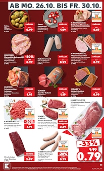 Roastbeef im aktuellen Kaufland Prospekt (Hannover) Roastbeef im Kaufland Prospekt "Hier bin ich richtig" mit 80 Seiten (Hannover)