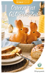 GLOBUS Prospekt: "Osterzeit ist GLOBUSZeit", 12 Seiten, 27.03.2023 - 08.04.2023