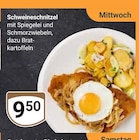 Aktuelles Schweineschnitzel mit Spiegelei und Schmorzwiebeln Angebot bei GLOBUS in Braunschweig ab 9,50 €