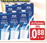 EDEKA Bergtheim - Haltbare Milch Angebot im Prospekt Haltbare Milch bei EDEKA im Bergtheim Prospekt für 0,88 €
