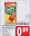 Kartoffelchips Paprika von Gut&Günstig im aktuellen EDEKA Prospekt