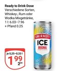 Aktuelles Whiskey-Mixgetränke Angebot bei GLOBUS in Koblenz ab 1,99 €
