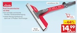 Profi Fensterwischer mit Stiel von Vileda für 14,99 € bei Netto Marken-Discount im Angebot Profi Fensterwischer mit Stiel von Vileda im aktuellen Netto Marken-Discount Prospekt