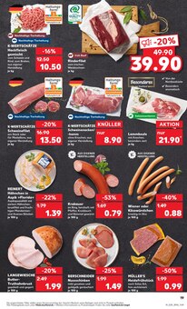 Schweinefleisch im Kaufland Prospekt "Hier bin ich richtig" mit 60 Seiten (Oldenburg)