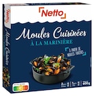 Netto Notre-Dame-d'Aliermont - Promo MOULES CUISINÉES À LA MARINIÈRE Promo MOULES CUISINÉES À LA MARINIÈRE à 3,99 € dans le catalogue Netto à Notre-Dame-d'Aliermont