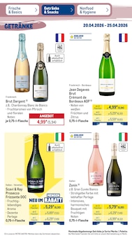 Prosecco im METRO Prospekt "Wochenangebote" mit 52 Seiten (Hamburg)