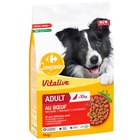 Croquettes pour chiens adultes - CARREFOUR COMPANINO VITALIVE - Carrefour à Valence Croquettes pour chiens adultes - CARREFOUR COMPANINO VITALIVE en promo chez Carrefour Valence à 12,55 €