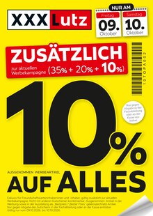 Aktueller XXXLutz Prospekt für Ruhstorf (Rott) und Ungebung, Seiten zum blättern XXXLutz Prospekt 10% AUF ALLES mit Seiten in Ruhstorf (Rott) und Umgebung