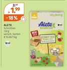 Schnitties von ALETE im aktuellen Müller Prospekt für 1,99 €