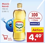 Keimöl im Angebot bei Netto Marken-Discount in Halle Keimöl Angebote von Mazola bei Netto Marken-Discount Halle für 4,49 €
