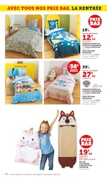 Offre Oreiller dans le catalogue Hyper U du moment à la page 46