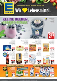 EDEKA Prospekt für Bamberg mit 4 Seiten EDEKA Prospekt für Bamberg: "Wir lieben Lebensmittel!", 4 Seiten, 27.07.2026 - 01.08.2026