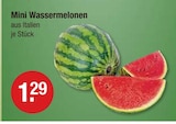 Mini Wassermelonen im V-Markt Prospekt Mini Wassermelonen von im aktuellen V-Markt Prospekt für 1,29 €