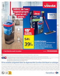 Prix et réduction Vileda dans le prospectus Carrefour en cours Offre Vileda dans le catalogue Carrefour du moment à la page 2