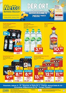 Volvic im Netto Marken-Discount Prospekt "DER ORT, AN DEM DU IMMER AUSGEZEICHNETE PREISE FINDEST." mit 2 Seiten (Lahr (Schwarzwald))