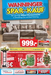 Möbel Wanninger Möbel & Einrichtung Prospekt der aktuellen Woche mit 24 Seiten, gültig von 04.11.2025 bis 15.11.2025, in Neukirchen und Umgebung Aktueller Möbel Wanninger Möbel & Einrichtung Prospekt in Neukirchen und Umgebung, "SPAR-KAUF" mit 24 Seiten, 04.11.2025 - 15.11.2025