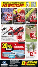 Rasenmäher Angebot im aktuellen B1 Discount Baumarkt Prospekt auf Seite 6