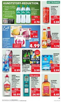 Whiskey im aktuellen Kaufland Prospekt (Wiesbaden) Whiskey im Kaufland Prospekt "KNĂśLLER" mit 54 Seiten (Wiesbaden)