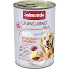 Animonda GranCarno Adult Sensitive Huhn + Kartoffeln 400 g im Angebot bei Zookauf in Kaarst Animonda GranCarno Adult Sensitive Huhn + Kartoffeln 400 g Angebote von Animonda bei Zookauf Kaarst für 1,59 €
