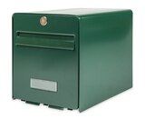 Boite aux lettres en acier galvanisé vert 1 porte barillet PTT - Brico Cash en promo chez Brico Cash Boite aux lettres en acier galvanisé vert 1 porte barillet PTT - Brico Cash dans le catalogue Brico Cash