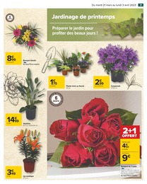 Offre Bouquet De Fleurs dans le catalogue Carrefour du moment à la page 31