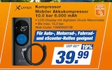 expert - Kompressor Mobiler Akkukompressor 10.0 bar 6.000 mAh Angebot im Prospekt Kompressor Mobiler Akkukompressor 10.0 bar 6.000 mAh bei expert im Prospekt "" für 39,99 €