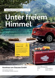 Volkswagen Prospekt für Grebenhain: Endlich wieder Sommer, 1 Seite, 01.06.2022 - 31.08.2022