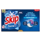 Lessive capsules - SKIP en promo chez Carrefour Malakoff à 14,49 €