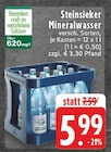 Aktuelles Steinsieker Mineralwasser Angebot bei E center in Duisburg ab 5,99 €