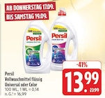 Vollwaschmittel flüssig Universal oder Color bei E center im Breitengüßbach Prospekt für 13,99 €
